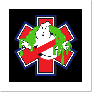 Ghostbusters Medi-Corps “I’ve Been Slimed” - Tee Posters and Art